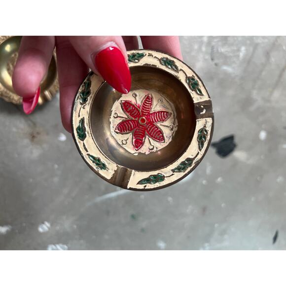 Vintage ashtray, Bass, 70s 60s, ancient Retro, Home Eclectic Gift, Dish - Picture 1 of 5